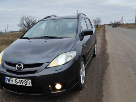 Сірий Мазда 5, об'ємом двигуна 2 л та пробігом 374 тис. км за 2970 $, фото 1 на Automoto.ua