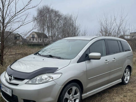 Серый Мазда 5, объемом двигателя 2.26 л и пробегом 240 тыс. км за 5550 $, фото 1 на Automoto.ua