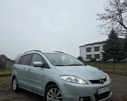 Серый Мазда 5, объемом двигателя 2 л и пробегом 286 тыс. км за 4300 $, фото 1 на Automoto.ua