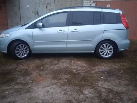 Серый Мазда 5, объемом двигателя 2 л и пробегом 288 тыс. км за 3500 $, фото 1 на Automoto.ua