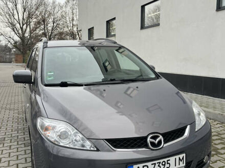 Серый Мазда 5, объемом двигателя 2 л и пробегом 205 тыс. км за 6500 $, фото 1 на Automoto.ua