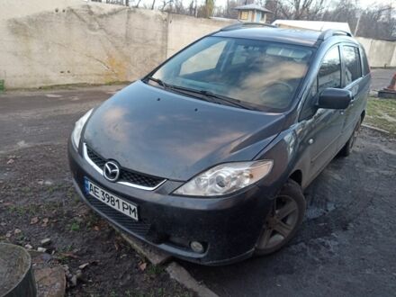Сірий Мазда 5, об'ємом двигуна 2 л та пробігом 250 тис. км за 5000 $, фото 1 на Automoto.ua