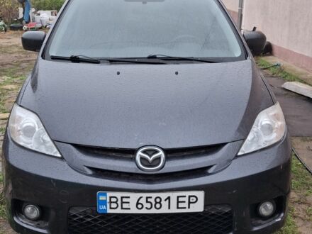 Серый Мазда 5, объемом двигателя 2.3 л и пробегом 230 тыс. км за 3500 $, фото 1 на Automoto.ua