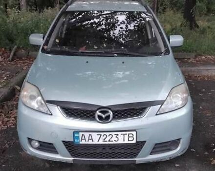 Серый Мазда 5, объемом двигателя 2 л и пробегом 235 тыс. км за 3500 $, фото 1 на Automoto.ua