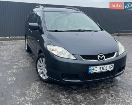 Серый Мазда 5, объемом двигателя 2 л и пробегом 279 тыс. км за 6000 $, фото 1 на Automoto.ua