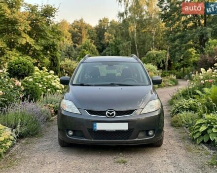 Серый Мазда 5, объемом двигателя 2 л и пробегом 201 тыс. км за 4400 $, фото 1 на Automoto.ua