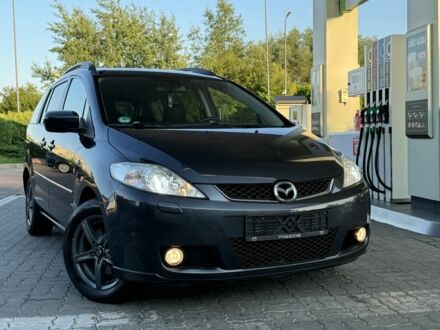 Серый Мазда 5, объемом двигателя 2 л и пробегом 256 тыс. км за 5550 $, фото 1 на Automoto.ua