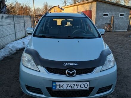 Серый Мазда 5, объемом двигателя 1.8 л и пробегом 230 тыс. км за 5500 $, фото 1 на Automoto.ua