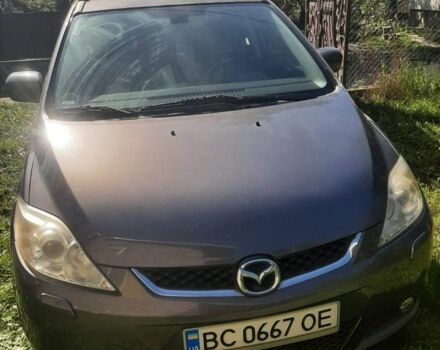 Серый Мазда 5, объемом двигателя 2 л и пробегом 223 тыс. км за 4901 $, фото 1 на Automoto.ua