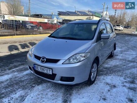 Серый Мазда 5, объемом двигателя 2 л и пробегом 207 тыс. км за 6300 $, фото 1 на Automoto.ua