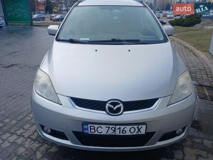 Сірий Мазда 5, об'ємом двигуна 2 л та пробігом 226 тис. км за 3500 $, фото 1 на Automoto.ua