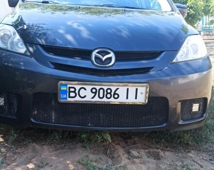 Сірий Мазда 5, об'ємом двигуна 2 л та пробігом 85 тис. км за 5300 $, фото 1 на Automoto.ua