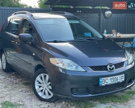 Сірий Мазда 5, об'ємом двигуна 2 л та пробігом 279 тис. км за 3890 $, фото 1 на Automoto.ua