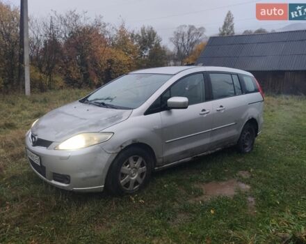 Серый Мазда 5, объемом двигателя 1.8 л и пробегом 200 тыс. км за 3000 $, фото 1 на Automoto.ua
