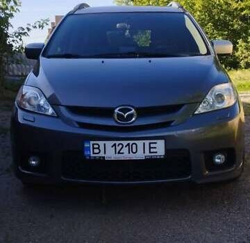 Сірий Мазда 5, об'ємом двигуна 2 л та пробігом 226 тис. км за 5600 $, фото 1 на Automoto.ua