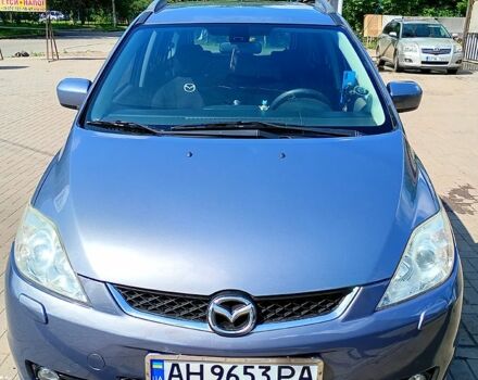 Серый Мазда 5, объемом двигателя 2 л и пробегом 330 тыс. км за 6000 $, фото 1 на Automoto.ua