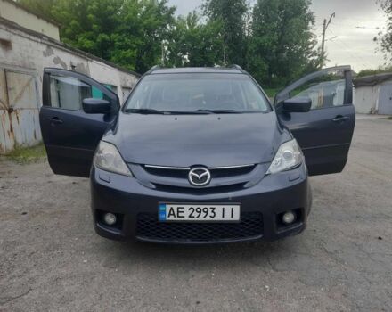 Сірий Мазда 5, об'ємом двигуна 2 л та пробігом 250 тис. км за 4650 $, фото 1 на Automoto.ua