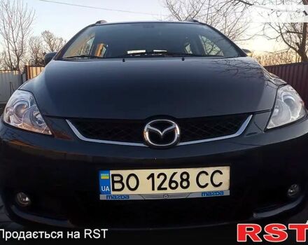 Серый Мазда 5, объемом двигателя 2 л и пробегом 180 тыс. км за 3800 $, фото 1 на Automoto.ua