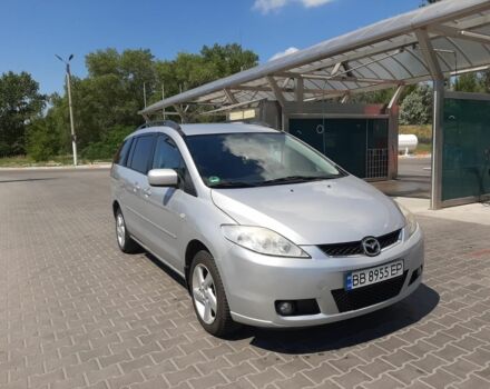 Серый Мазда 5, объемом двигателя 2 л и пробегом 280 тыс. км за 5200 $, фото 1 на Automoto.ua