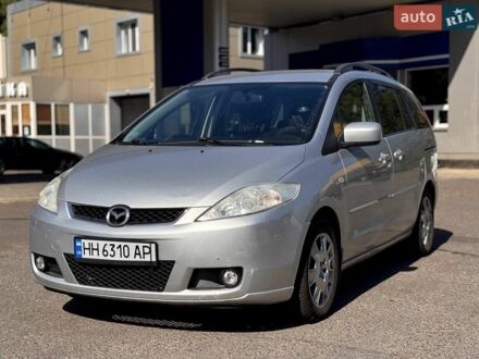 Серый Мазда 5, объемом двигателя 2 л и пробегом 227 тыс. км за 5500 $, фото 1 на Automoto.ua