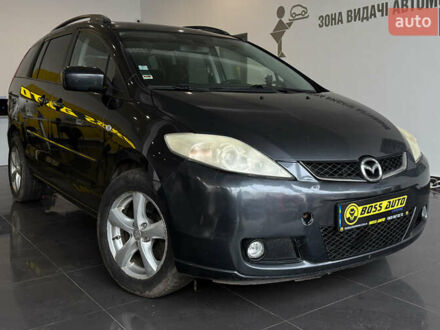 Серый Мазда 5, объемом двигателя 2 л и пробегом 367 тыс. км за 5100 $, фото 1 на Automoto.ua