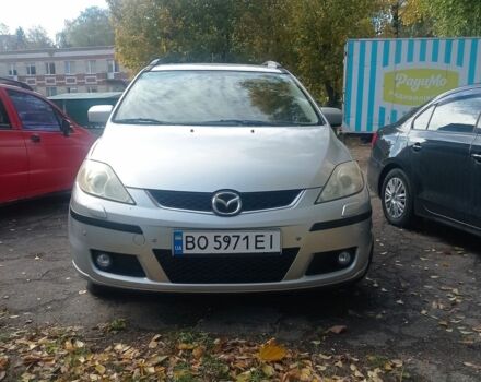 Серый Мазда 5, объемом двигателя 2 л и пробегом 310 тыс. км за 3300 $, фото 1 на Automoto.ua