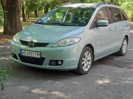 Серый Мазда 5, объемом двигателя 2 л и пробегом 232 тыс. км за 4500 $, фото 1 на Automoto.ua