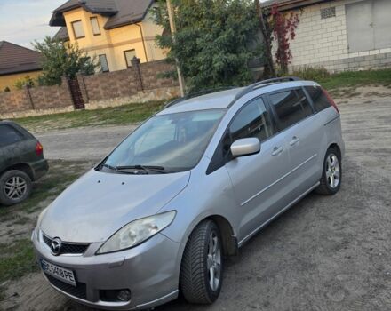 Серый Мазда 5, объемом двигателя 2 л и пробегом 350 тыс. км за 3361 $, фото 1 на Automoto.ua