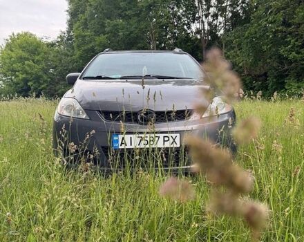 Серый Мазда 5, объемом двигателя 2 л и пробегом 338 тыс. км за 5000 $, фото 1 на Automoto.ua