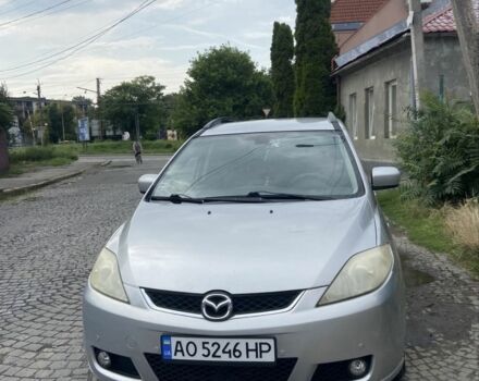 Серый Мазда 5, объемом двигателя 2 л и пробегом 2 тыс. км за 2800 $, фото 1 на Automoto.ua