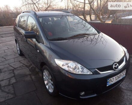 Серый Мазда 5, объемом двигателя 2 л и пробегом 280 тыс. км за 4000 $, фото 1 на Automoto.ua