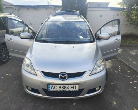 Серый Мазда 5, объемом двигателя 2 л и пробегом 297 тыс. км за 5300 $, фото 1 на Automoto.ua