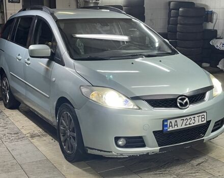 Сірий Мазда 5, об'ємом двигуна 2 л та пробігом 240 тис. км за 3200 $, фото 1 на Automoto.ua