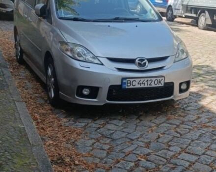 Сірий Мазда 5, об'ємом двигуна 2 л та пробігом 336 тис. км за 4739 $, фото 1 на Automoto.ua