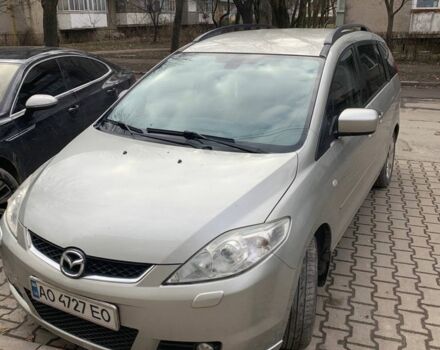Сірий Мазда 5, об'ємом двигуна 2 л та пробігом 214 тис. км за 5800 $, фото 1 на Automoto.ua