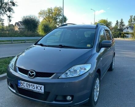 Серый Мазда 5, объемом двигателя 2 л и пробегом 197 тыс. км за 6700 $, фото 1 на Automoto.ua