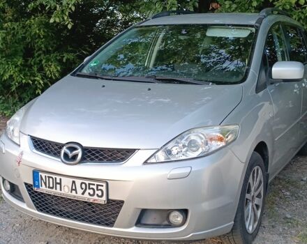 Серый Мазда 5, объемом двигателя 2 л и пробегом 232 тыс. км за 3500 $, фото 1 на Automoto.ua