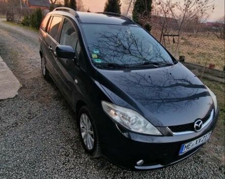 Серый Мазда 5, объемом двигателя 2 л и пробегом 289 тыс. км за 3200 $, фото 1 на Automoto.ua