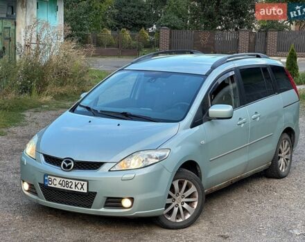 Серый Мазда 5, объемом двигателя 2 л и пробегом 194 тыс. км за 2500 $, фото 1 на Automoto.ua