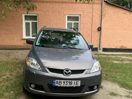Серый Мазда 5, объемом двигателя 2 л и пробегом 176 тыс. км за 5500 $, фото 1 на Automoto.ua