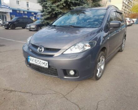 Серый Мазда 5, объемом двигателя 2 л и пробегом 226 тыс. км за 6500 $, фото 1 на Automoto.ua