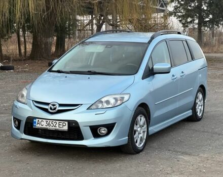 Серый Мазда 5, объемом двигателя 2 л и пробегом 244 тыс. км за 5900 $, фото 1 на Automoto.ua