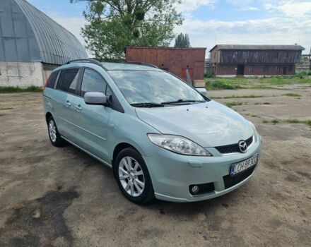 Серый Мазда 5, объемом двигателя 2 л и пробегом 206 тыс. км за 3500 $, фото 1 на Automoto.ua