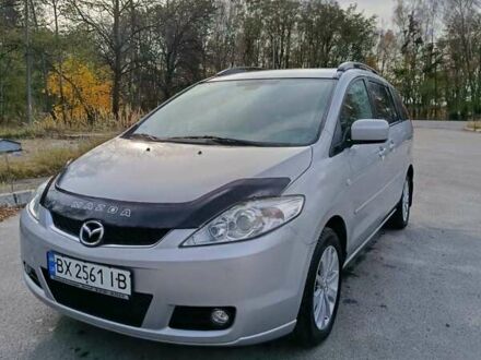 Серый Мазда 5, объемом двигателя 1.8 л и пробегом 244 тыс. км за 5100 $, фото 1 на Automoto.ua