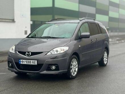 Серый Мазда 5, объемом двигателя 2 л и пробегом 312 тыс. км за 5500 $, фото 1 на Automoto.ua