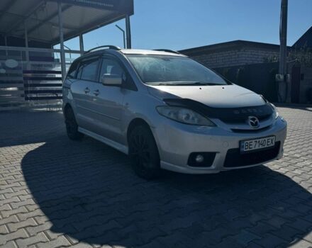 Серый Мазда 5, объемом двигателя 2 л и пробегом 350 тыс. км за 5023 $, фото 1 на Automoto.ua