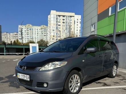 Серый Мазда 5, объемом двигателя 2 л и пробегом 400 тыс. км за 3513 $, фото 1 на Automoto.ua