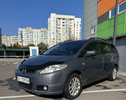 Серый Мазда 5, объемом двигателя 2 л и пробегом 400 тыс. км за 3513 $, фото 1 на Automoto.ua