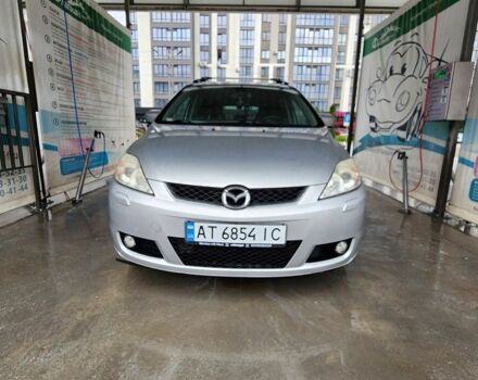 Серый Мазда 5, объемом двигателя 2 л и пробегом 300 тыс. км за 6350 $, фото 1 на Automoto.ua