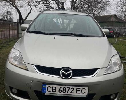 Серый Мазда 5, объемом двигателя 2 л и пробегом 414 тыс. км за 3700 $, фото 1 на Automoto.ua